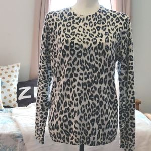 Kim Rogers Leopard Print Sweater